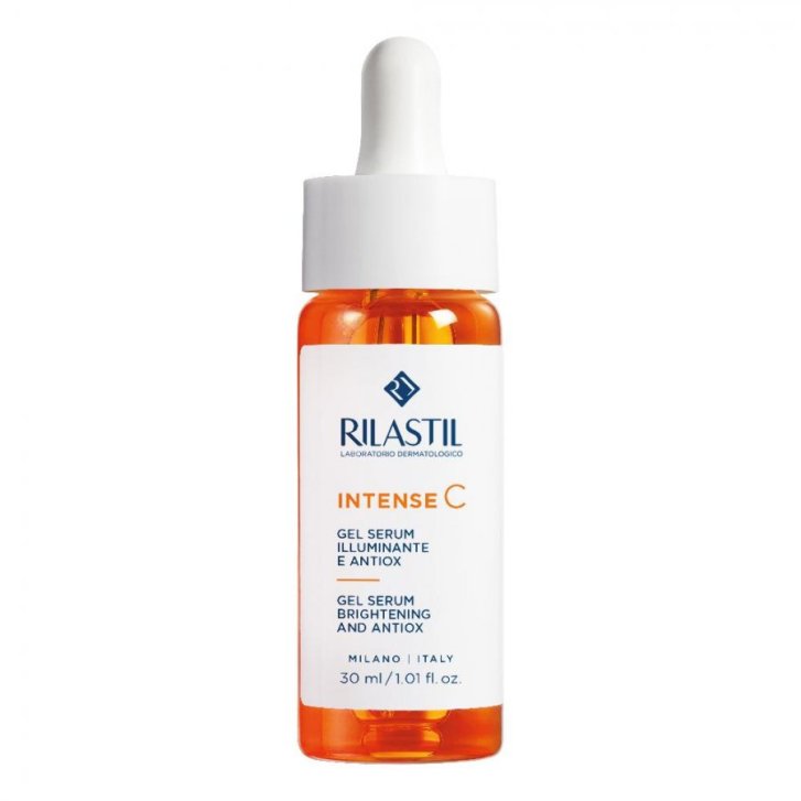 Rilastil Intense C Gel Serum Illuminante Antiossidante con Vitamina C 15% 30 ml - Rilastil