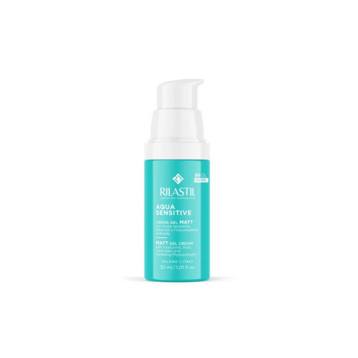 Rilastil Aqua Sensitive Crema Gel Mattificante Opacizzante 30 ml - Rilastil Rilastil Aqua Sensitive Crema Gel Mattificante Opacizzante 30 ml - Rilastil
