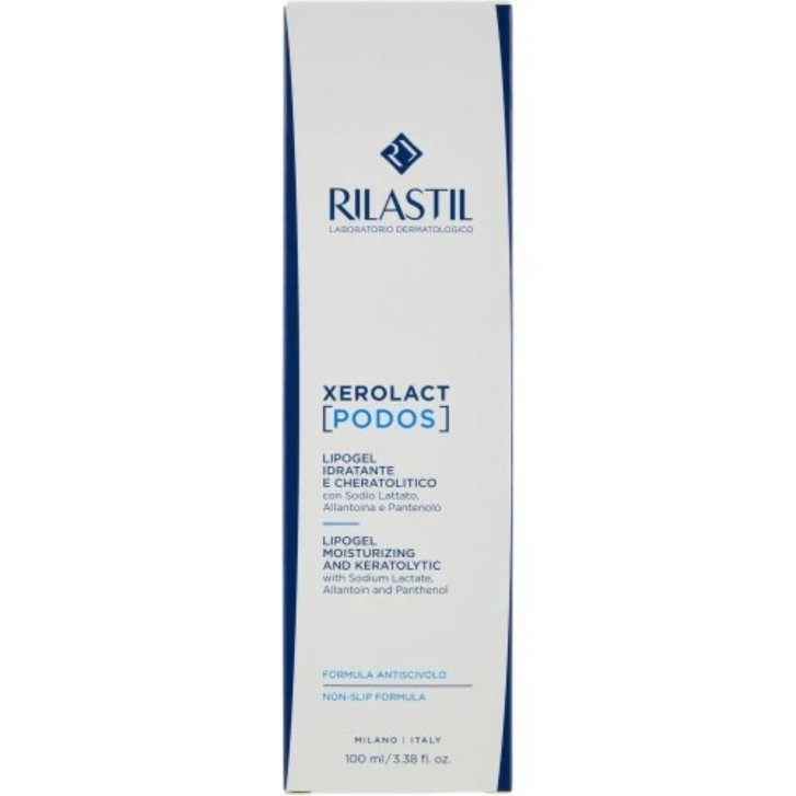 Rilastil Xerolact Podos Lipogel Idratante e Cheratolitico per Piedi 100 ml - RILASTIL