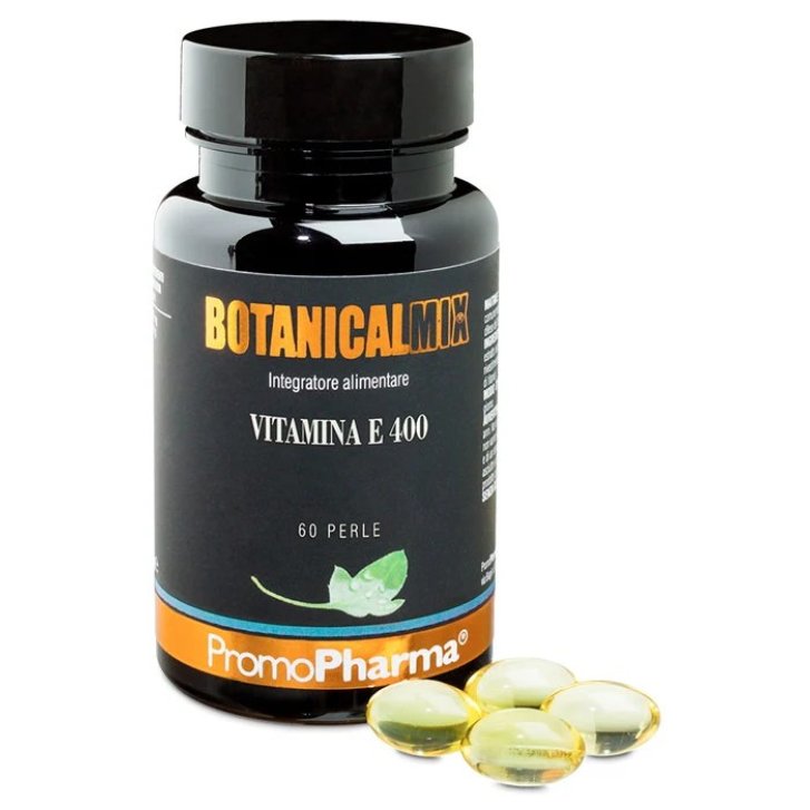 Botanicalmix Vitamina E 400 Integratore Alimentare Antiossidante 60 Perle - Promopharma SpA Botanicalmix Vitamina E 400 Integratore Alimentare Antiossidante 60 Perle - Promopharma SpA