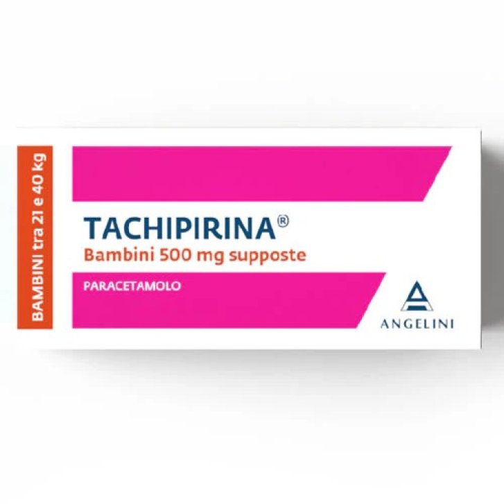 Tachipirina BB Supposte Antipiretico e Analgesico per Bambini 20 Supposte 500 mg - Angelini