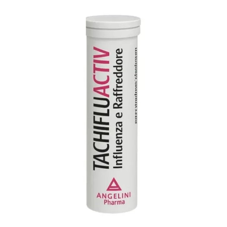 Tachifluactiv Influenza e Raffreddore Paracetamolo Pseudoefedrina 10 Compresse Effervescenti - Tachipirina