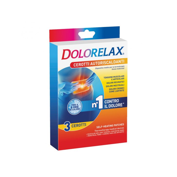 Dolorelax Med Cerotto Autoriscaldante Effetto Caldo 3 Pezzi - Euritalia Pharma
