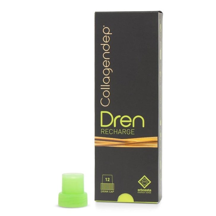 Collagendep Dren Recharge Integratore Drenante con Bromelina Centella e Meliloto 12 Drink Cap - Erbozeta Collagendep Dren Recharge Integratore Drenante con Bromelina Centella e Meliloto 12 Drink Cap - Erbozeta