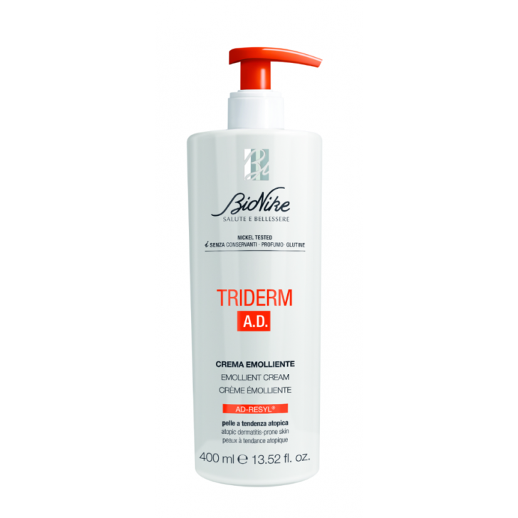 Triderm A.D. Crema Emolliente per Pelle Atopica 400 ml - Bionike