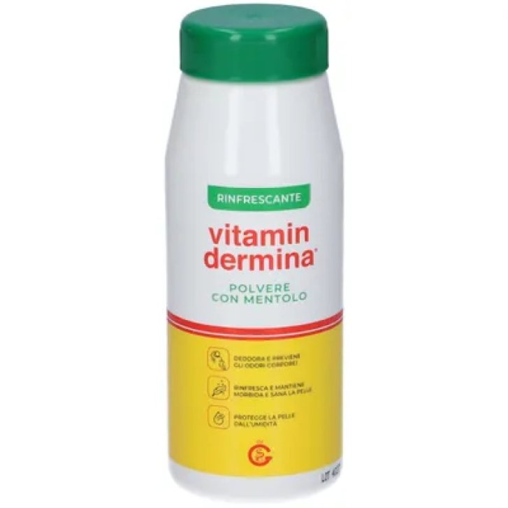 Vitamindermina Polvere con Mentolo Rinfrescante 100 g - Vitamindermina