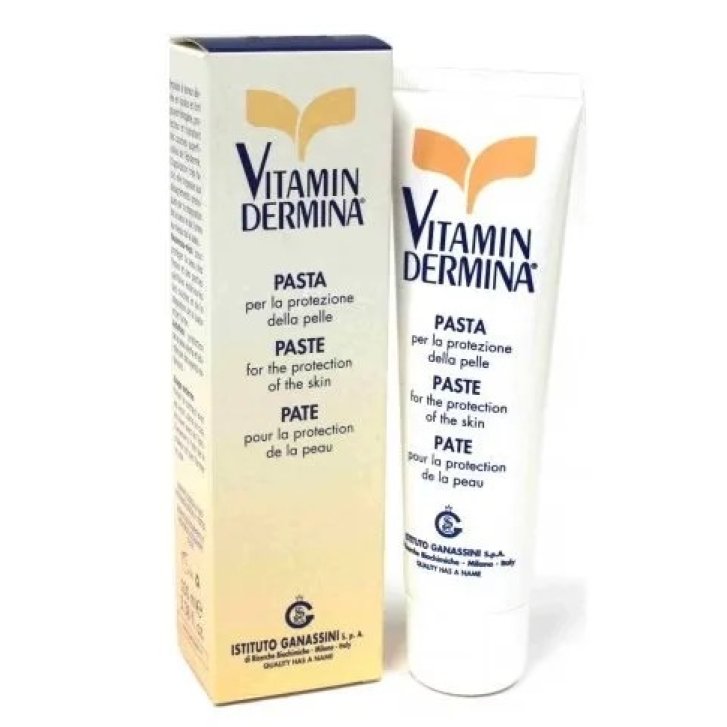Vitamindermina Pasta Protettiva per la Pelle con Ossido di Zinco e Lanolina 100 ml - Istituto Ganassini