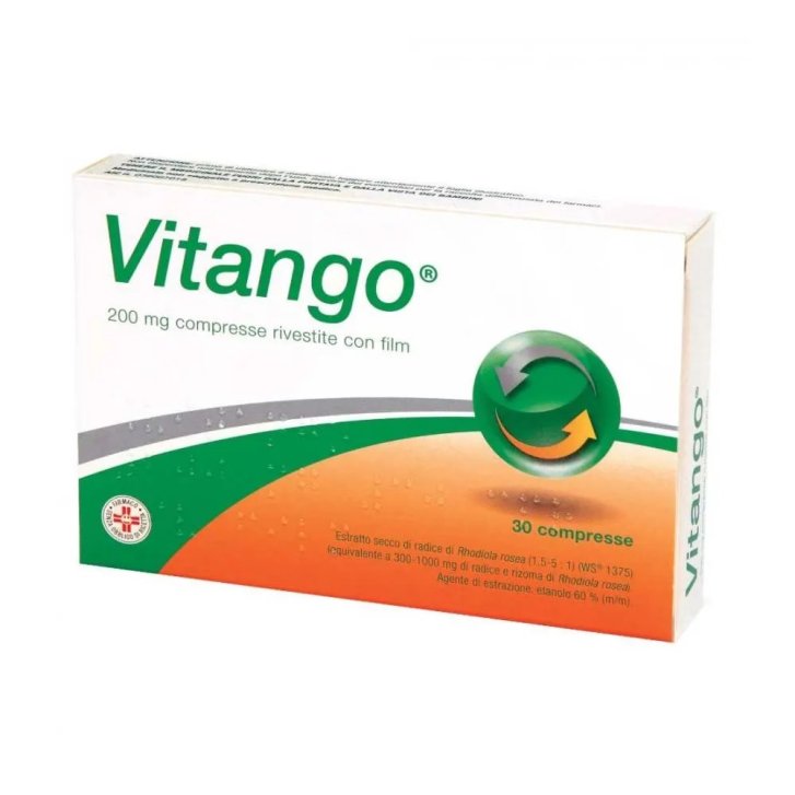 Vitango 200mg Compresse Rivestite con Film per Sollievo da Stress e Fatica 30 Compresse - Dr. Willmar Schwabe GmbH & Co. KG Vitango 200mg Compresse Rivestite con Film per Sollievo da Stress e Fatica 30 Compresse - Dr. Willmar Schwabe GmbH & Co. KG