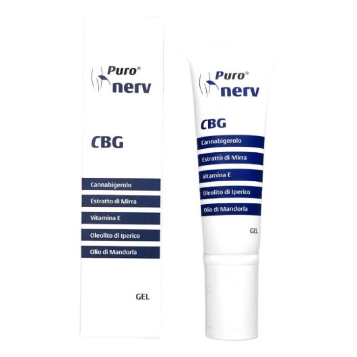 Puronerv Gel CBG Intimo con Cannabigerolo Vitamina E e Mirra 50ml - TILAB