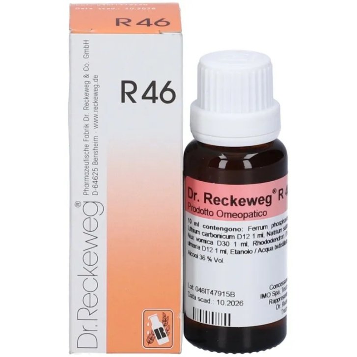 Dr Reckeweg R46 Gocce Orali per Articolazioni 22 ml - Dr Reckeweg