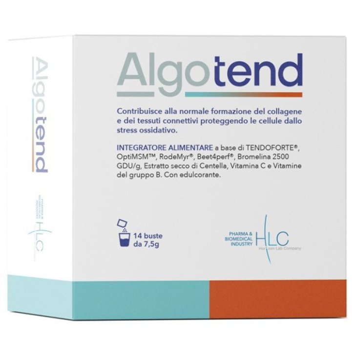 Algotend Integratore Tendini e Articolazioni con Collagene TENDOFORTE OptiMSM e Vitamine 14 Bustine - Horizon Lab Company
