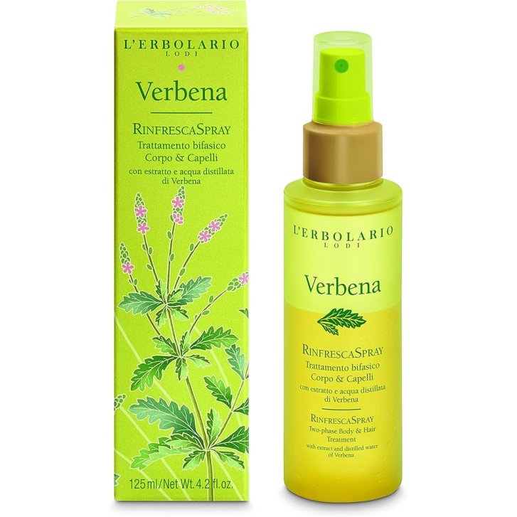 Verbena Rinfrescante Spray Bifasico Corpo e Capelli 125 ml - L\'ERBOLARIO Verbena Rinfrescante Spray Bifasico Corpo e Capelli 125 ml - L\'ERBOLARIO