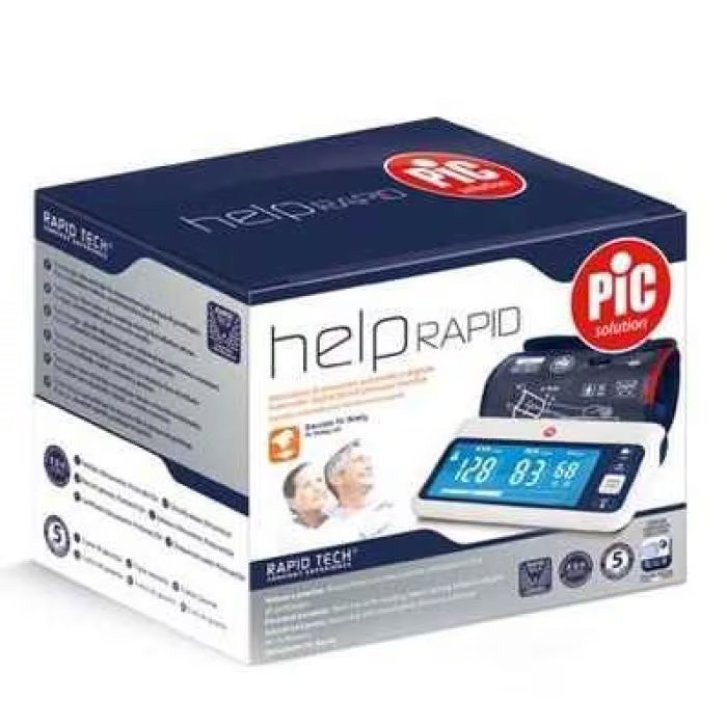 Misuratore Pressione Digitale Da Braccio Help Rapid - Pic