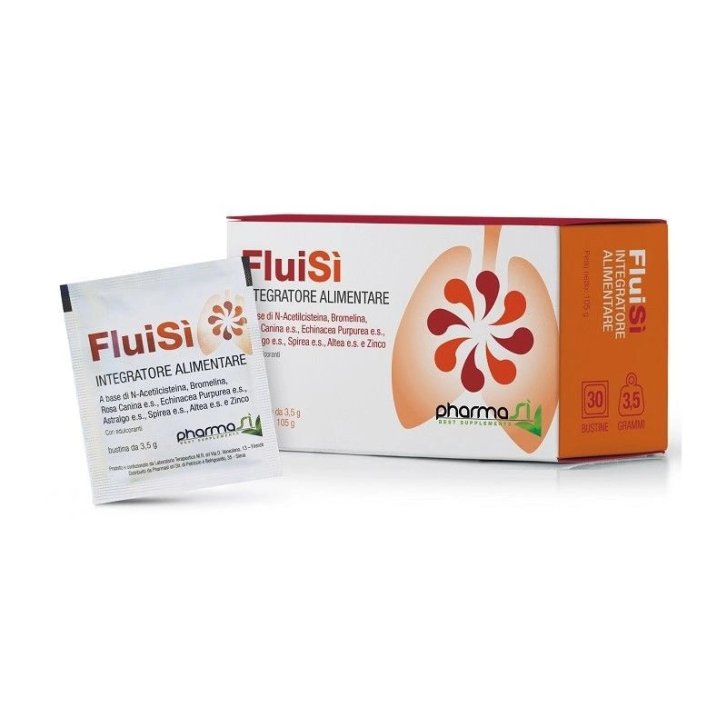 FluiSì Integratore per Difese Immunitarie 10 Bustine - Pharmasi\' FluiSì Integratore per Difese Immunitarie 10 Bustine - Pharmasi\'