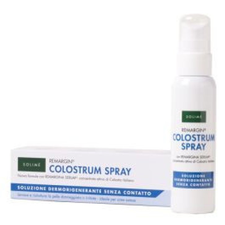 Remargin Colostrum Spray Lozione Riparatrice per Cute Secca e Irritata 100ml - Solimè