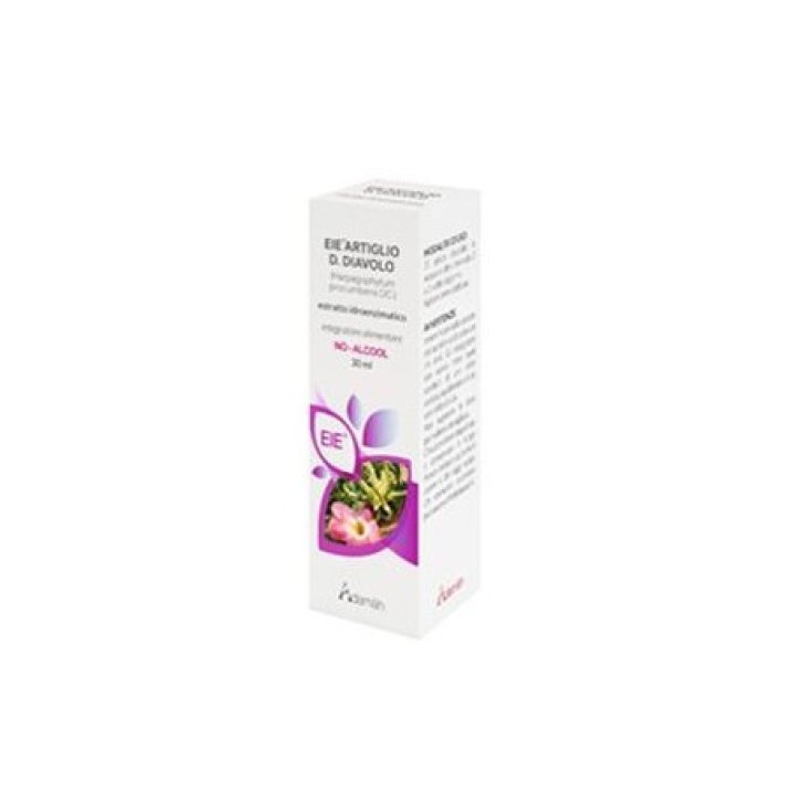 EIE Artiglio del Diavolo Integratore Estratto Idroenzimatico per Articolazioni Gocce 30ml - Adamah