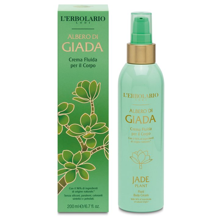 Crema Fluida Corpo Albero di Giada 200ml - L\'Erbolario