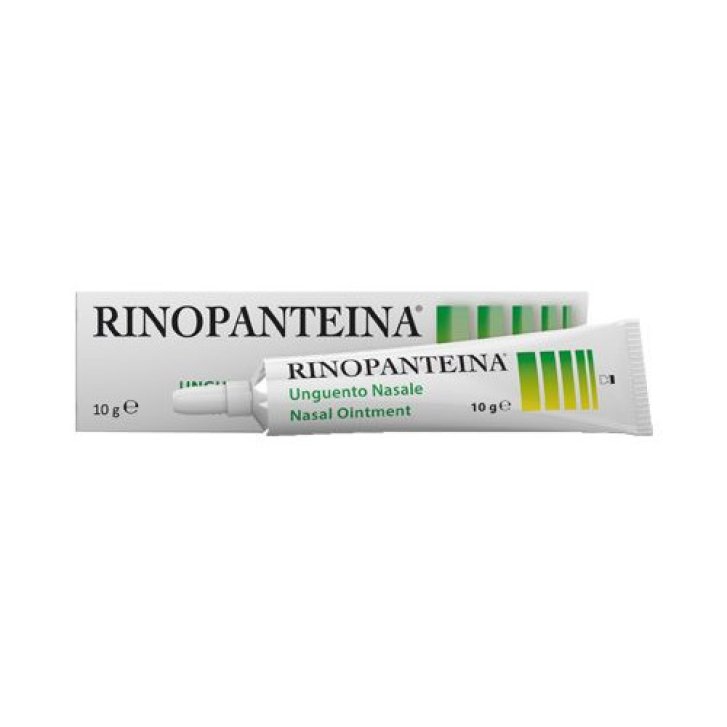 Rinopanteina Unguento Nasale Idratante per Mucosa con Vitamina A e D-Pantenolo 10g - D.M.G. Italia