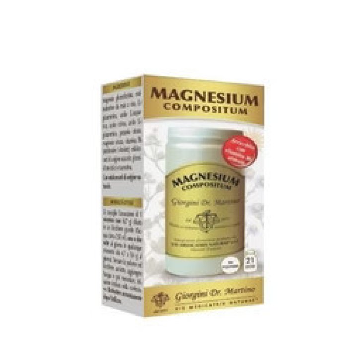 Magnesium Compositum Integratore Magnesio e Aminoacidi in Polvere 100 G - Giorgini Magnesium Compositum Integratore Magnesio e Aminoacidi in Polvere 100 G - Giorgini