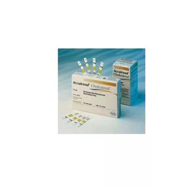 Accutrend Cholesterol Strisce Reattive per Controllo Colesterolo Totale 5 Strisce - Roche Diagnostics