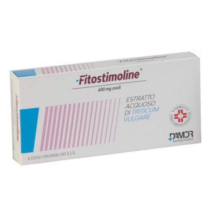 Fitostimoline Ovuli Vaginali Ginecologici 600 mg 6 Ovuli - Farmaceutici Damor