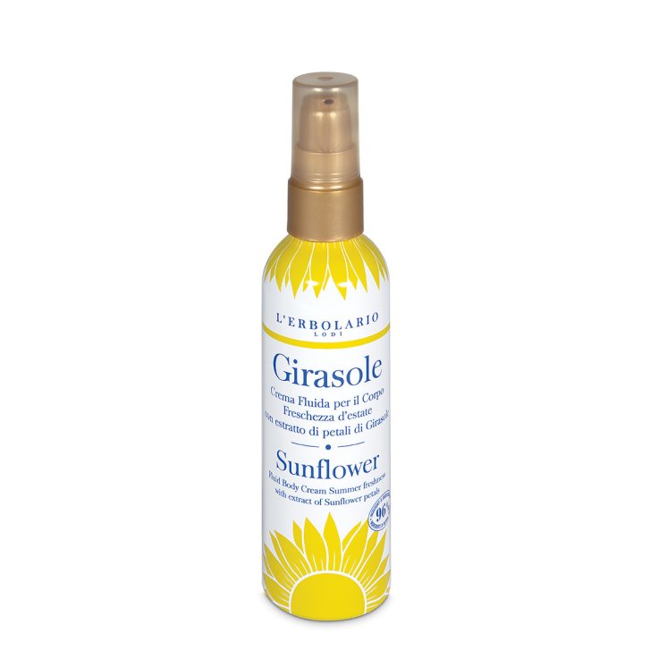 Girasole Crema Fluida Corpo Freschezza Estate 100 ml - L\'Erbolario