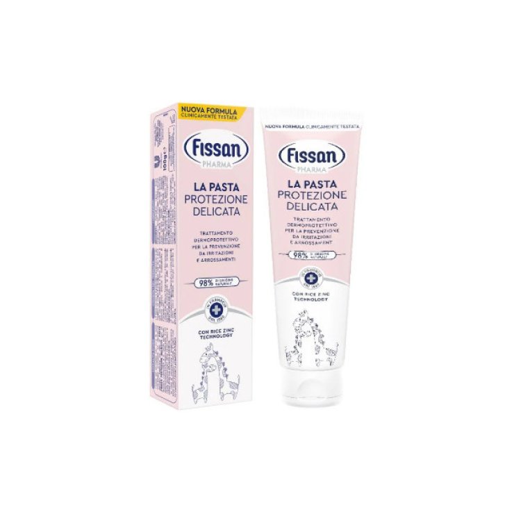 Fissan Pasta Protezione Delicata con Ossido di Zinco e Calendula 100g - Fissan Fissan Pasta Protezione Delicata con Ossido di Zinco e Calendula 100g - Fissan