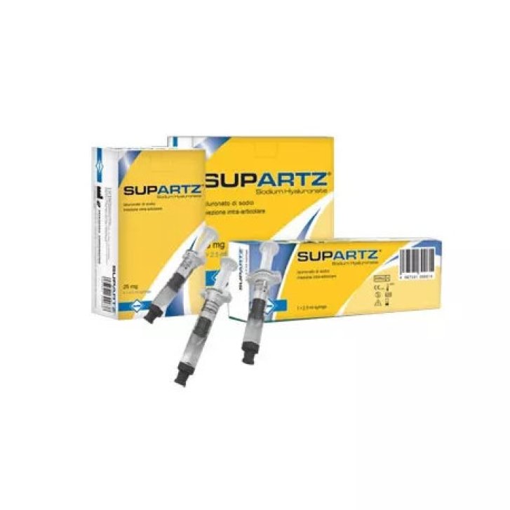 Supartz Siringa Preriempita Intra-Articolare Acido Ialuronico 25 mg 2,5 ml 3 Pezzi - MDM