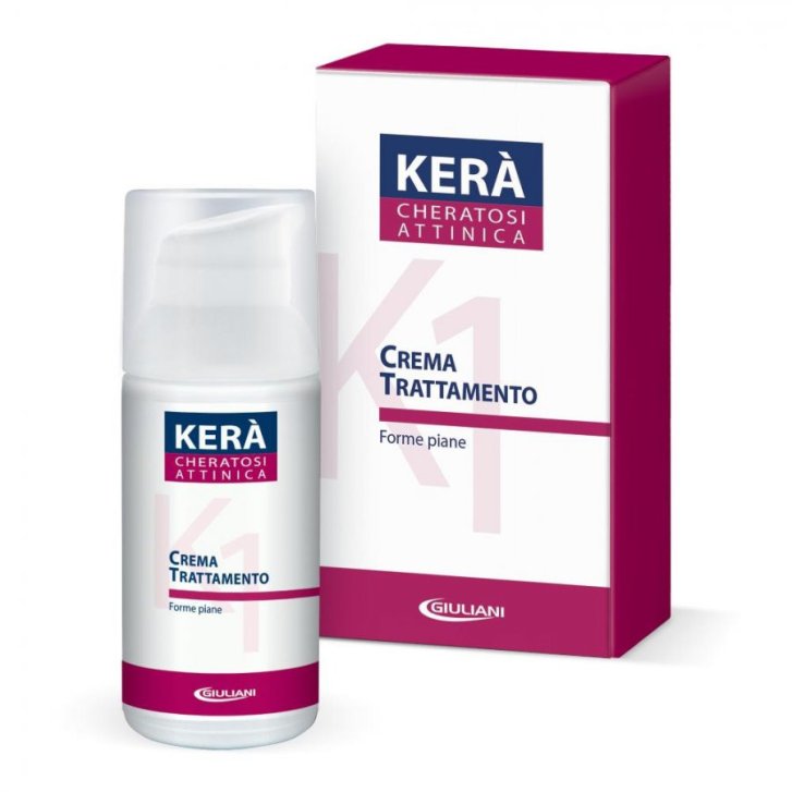 Kerà K1 Crema Trattamento Cheratosi Attinica con Acido Lattico e Acido Ialuronico 50ml - Giuliani