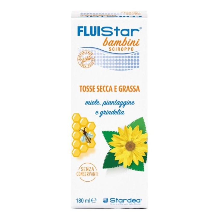 Fluistar Bambini Sciroppo per Tosse Secca e Grassa 180ml - Stardea