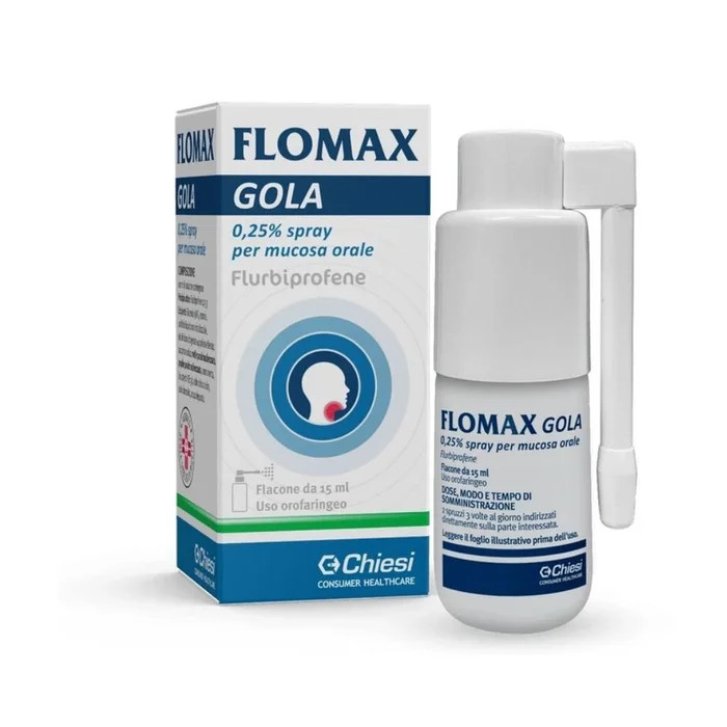 Flomax Gola Spray Medicinale Stati Irritativo-Infiammatori 15ml - Flomax