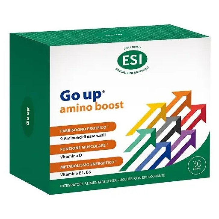 Go Up Amino Boost ESI Integratore con Vitamine - 30 bustine Go Up Amino Boost ESI Integratore con Vitamine - 30 bustine