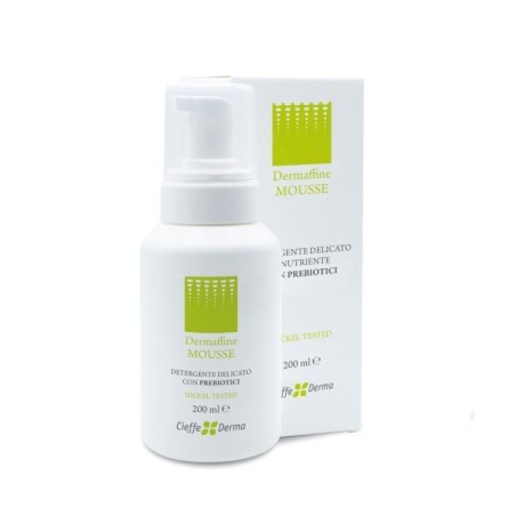 Dermaffine Mousse Detergente Viso Corpo Pelle Sensibile per Bambini e Adulti 200ml - Cieffe Derma