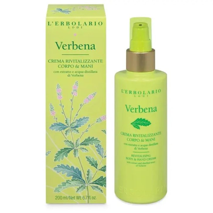 Crema Rivitalizzante Corpo & Mani Verbena 200ml - L\'Erbolario
