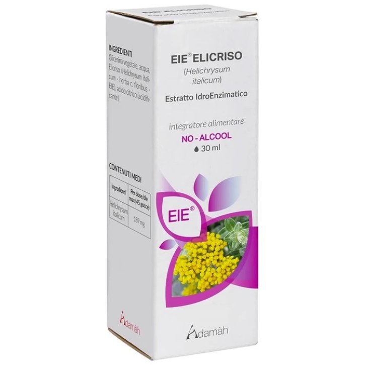 Elicriso EIE Integratore per Naso e Gola Gocce 30 ml - Adamah