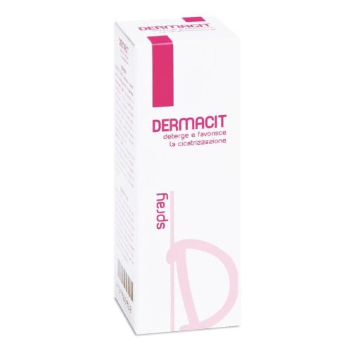 Dermacit Spray Dispositivo Medico Cicatrizzante con Acido Ialuronico per Ferite e Abrasioni 40ml - Dermacit Dermacit Spray Dispositivo Medico Cicatrizzante con Acido Ialuronico per Ferite e Abrasioni 40ml - Dermacit