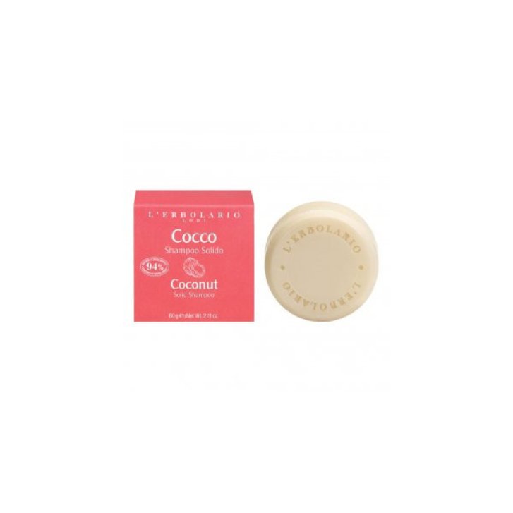 Cocco Shampoo Solido Igiene Personale Capelli 60g - L\'ERBOLARIO