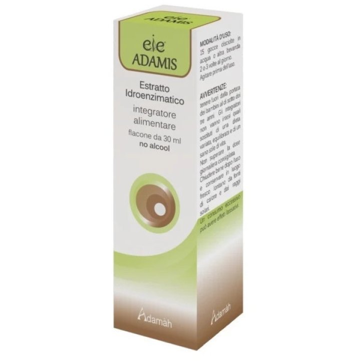 EIE Adamis Integratore Digestivo Depurativo con Finocchio Tarassaco e Genziana Gocce 30ml - Adamah EIE Adamis Integratore Digestivo Depurativo con Finocchio Tarassaco e Genziana Gocce 30ml - Adamah