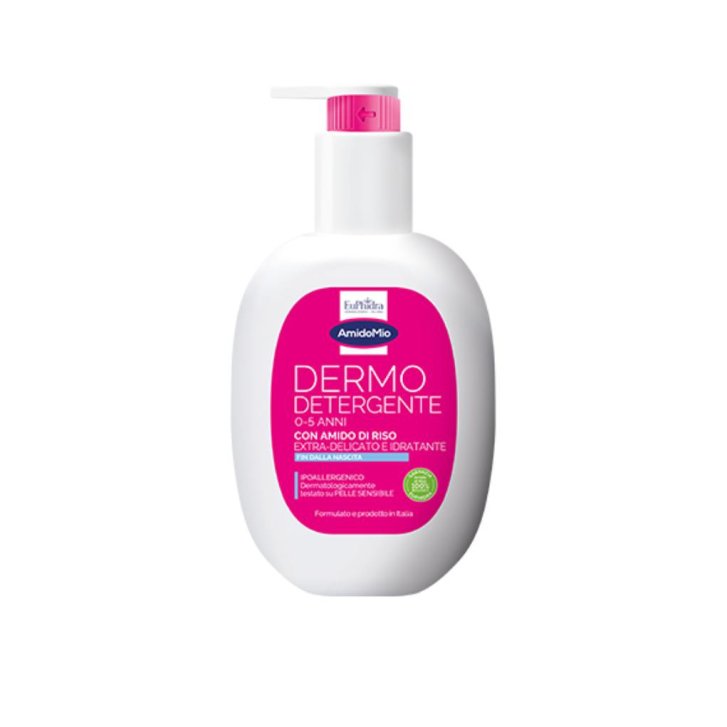 EuPhidra AmidoMio Dermodetergente in Crema 0-5 Anni con Amido di Riso e Olio di Mandorle Dolci 400ml - Euphidra EuPhidra AmidoMio Dermodetergente in Crema 0-5 Anni con Amido di Riso e Olio di Mandorle Dolci 400ml - Euphidra