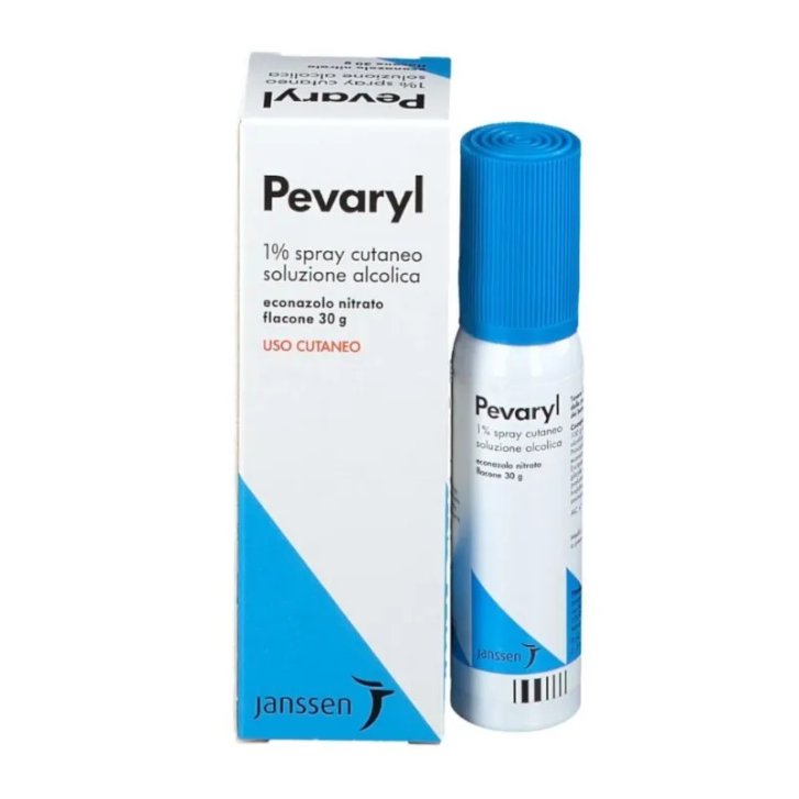 Pevaryl Spray Cutaneo Antimicotico Soluzione Alcolica 1% 30ml - Pevaryl Pevaryl Spray Cutaneo Antimicotico Soluzione Alcolica 1% 30ml - Pevaryl