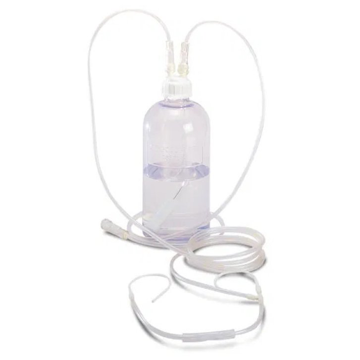 Kit Completo per Ossigenoterapia Gorgogliatore con Occhiali Dispositivo Medico - Desapharma