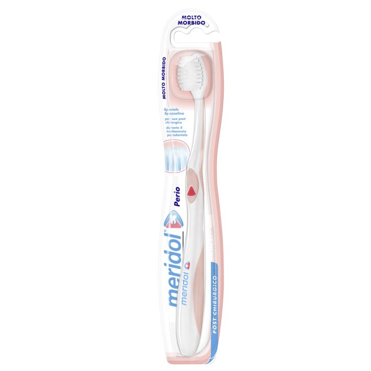 Meridol Perio Spazzolino Manuale Ultra-Morbido per Gengive Sensibili e Post-Chirurgico 1 Pezzo - Meridol Meridol Perio Spazzolino Manuale Ultra-Morbido per Gengive Sensibili e Post-Chirurgico 1 Pezzo - Meridol