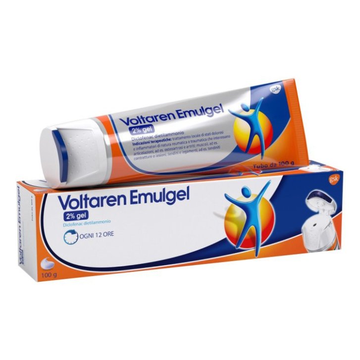Voltaren Emulgel 2% Gel per Dolori Muscolari e Articolari 100g - Voltaren