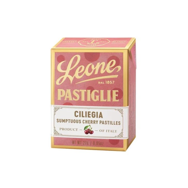 Pastiglie Ciliegia Caramelle Vegane Senza Glutine 27g - Leone
