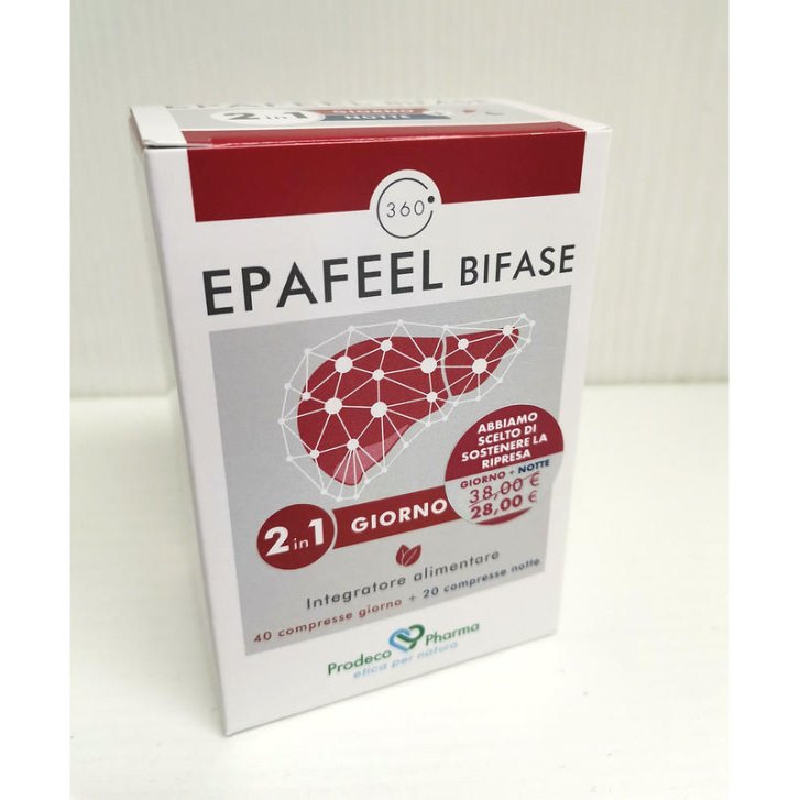 Epafeel Bifase Integratore Fegato e Depurazione con Carciofo e Cardo Mariano 60 Compresse - GSE Epafeel Bifase Integratore Fegato e Depurazione con Carciofo e Cardo Mariano 60 Compresse - GSE