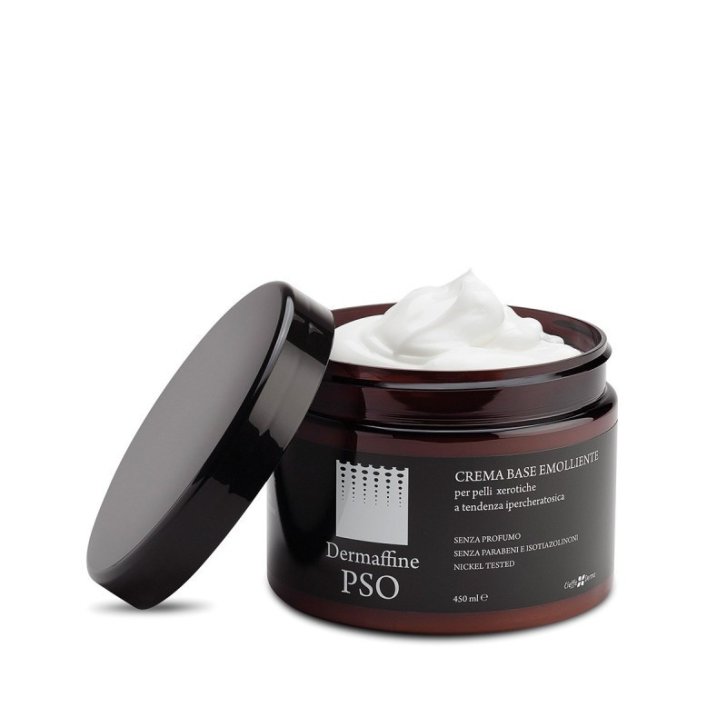 Dermaffine PSO Crema Base Emolliente per Pelli Secche e Ipercheratosiche Psoriasi Ittiosi 450ml - Cieffe Derma