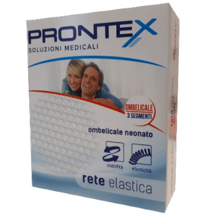 Prontex Rete Elastica Ombelicale per Fissaggio Medicazioni Neonati 3 Pezzi - Prontex