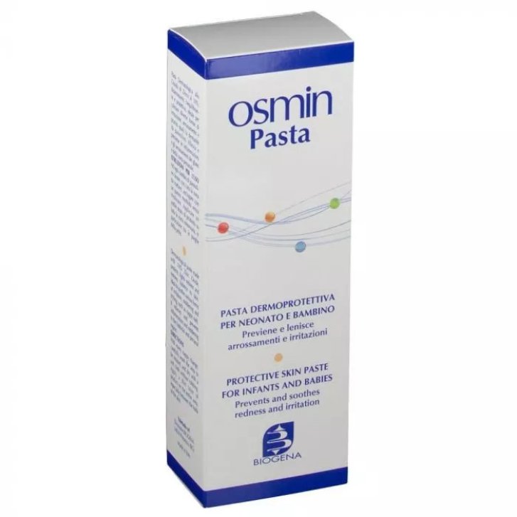 Osmin Pasta Dermoprotettiva per Neonati e Bambini con Ossido di Zinco 100ml - Biogena Osmin Pasta Dermoprotettiva per Neonati e Bambini con Ossido di Zinco 100ml - Biogena