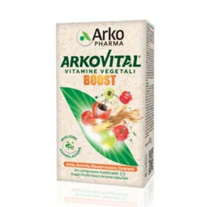 Arkovital Vitalità Integratore con 9 Vitamine e 5 Minerali di Origine Vegetale 30 Compresse - Arkofarm