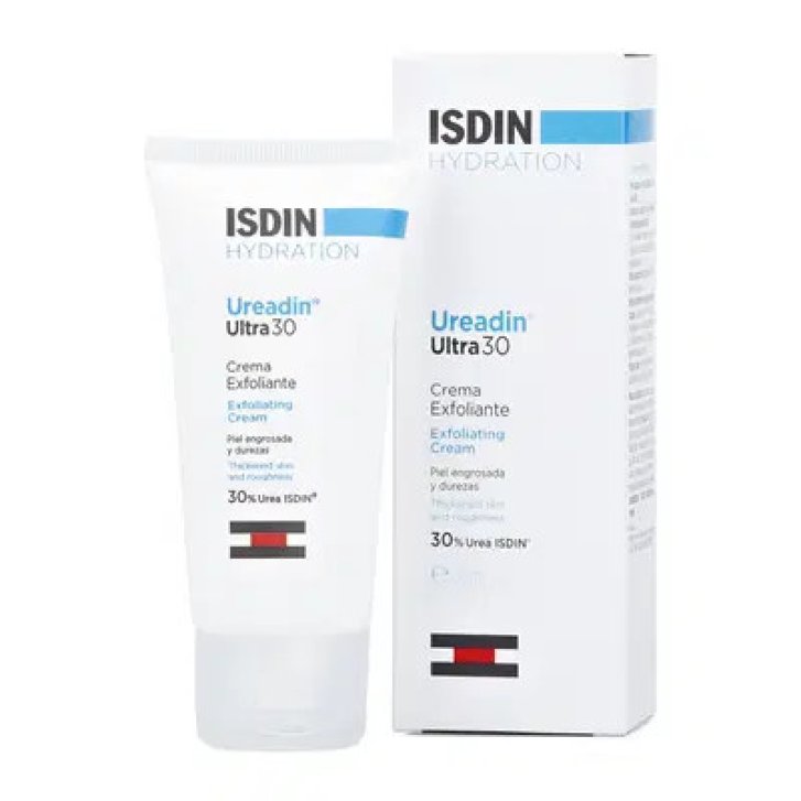 Ureadin Ultra 30 Crema Esfoliante per Pelle Secca con Urea 30% 50ml - ISDIN